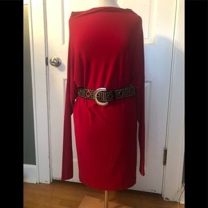 Vibrant red dress❤️